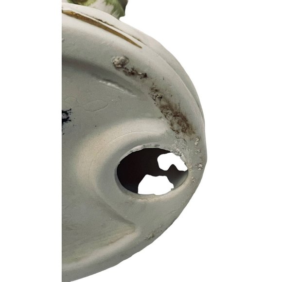 Vintage Homco Tuscany Boy with Basket of Grapes Bisque Figurine Japan 1970 9" x - Picture 8 of 9